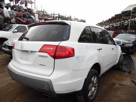 2007 Acura MDX White 3.7L AT 4WD #A22644